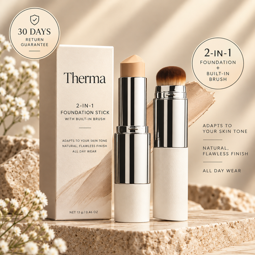 2-in-1 Foundation Brush